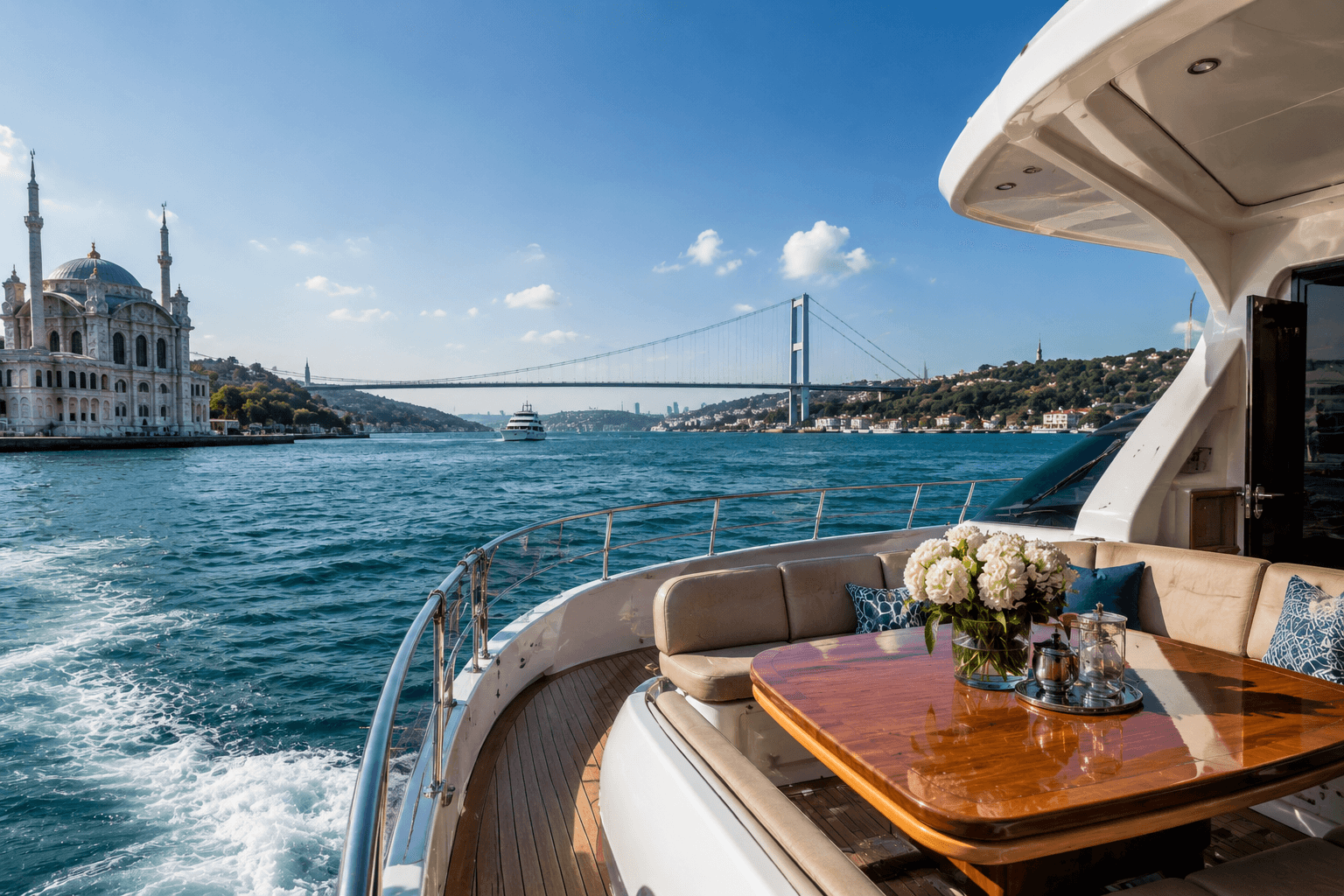 İstanbul Boğazı yat turu